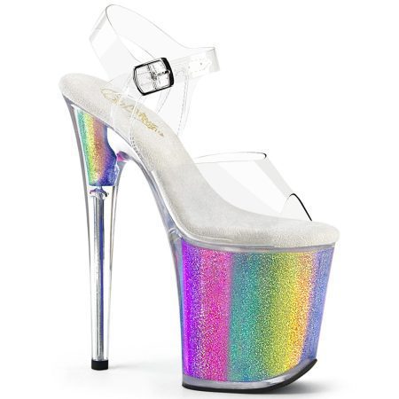Zapatilla Pleaser Flamingo Arcoiris - Imagen 1