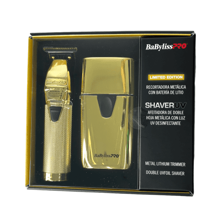 Combo UV-FX Gold Shaver y Terminadora - BABYLISS - Imagen 1