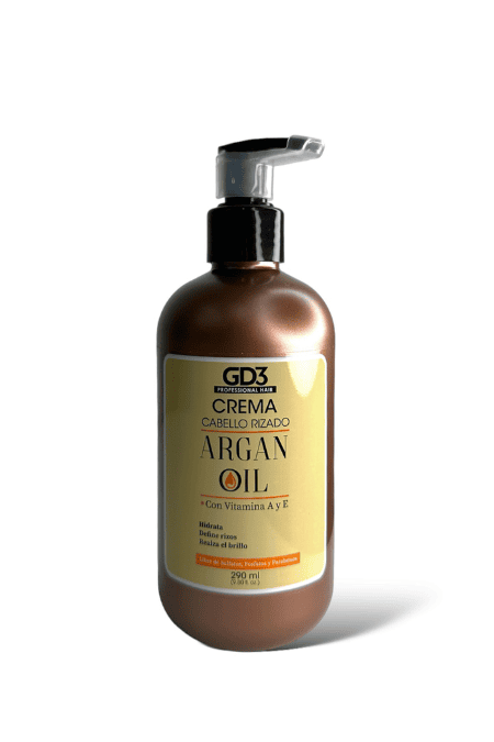 Crema para Rizos con Aceite de Argán 290ml - GD3