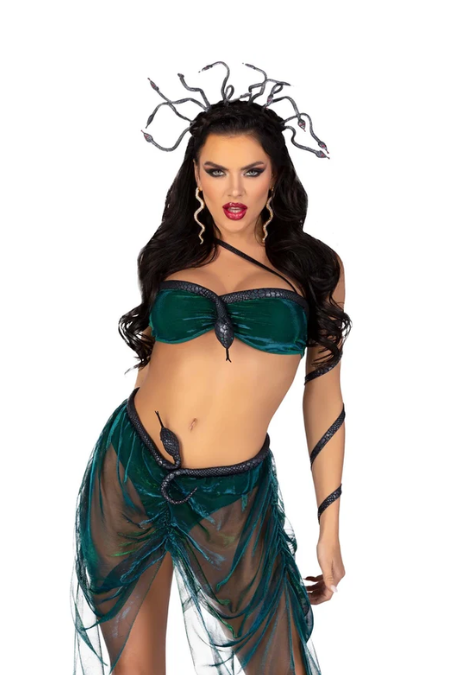 Disfraz Sexy Para Mujer Medusa - LEG AVENUE