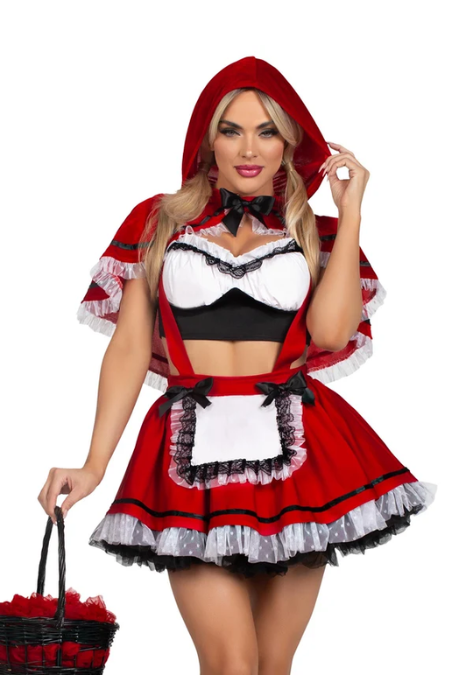 Disfraz Sexy para Mujer Caperucita Roja - LEG AVENUE