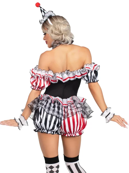 Disfraz Sexy para Mujer Harlequin. - Imagen 3