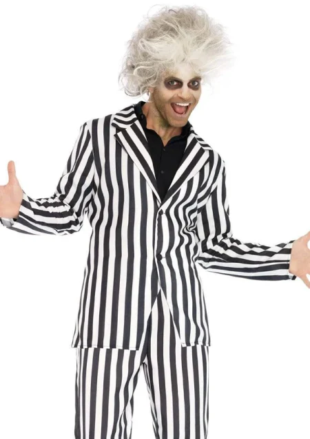 Disfraz Para Hombre Beetlejuice. - Imagen 1