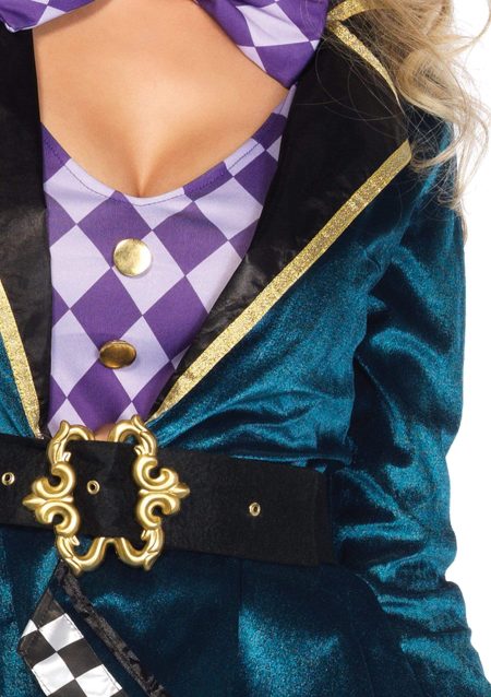 Disfraz Sexy para Mujer Sombrerero Loco. - Imagen 4