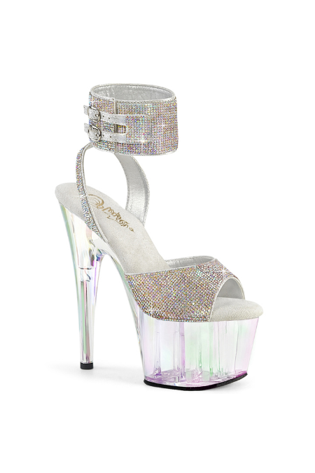 Zapatilla Pleaser Adore Crystal Tornasol