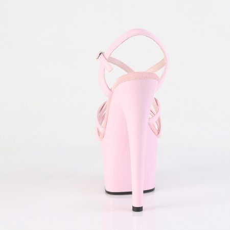 Zapatilla Pleaser Adore Tiras Rosas - Imagen 2