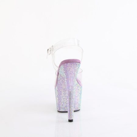 Zapatilla Pleaser Bejeweled Lila - Imagen 2