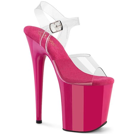 Zapatilla Pleaser Flamingo Rosa con Mica