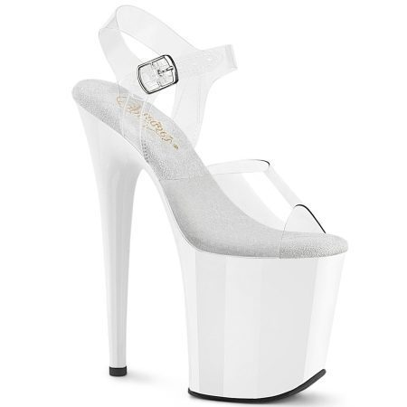 Zapatilla Pleaser Flamingo Blanca