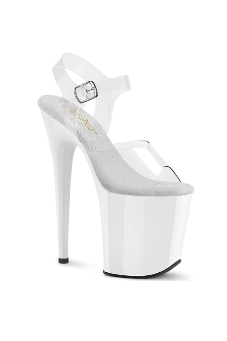 Zapatilla Pleaser Flamingo Blanca