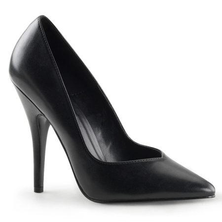 Zapatilla Pleaser Seduce Negro Mate