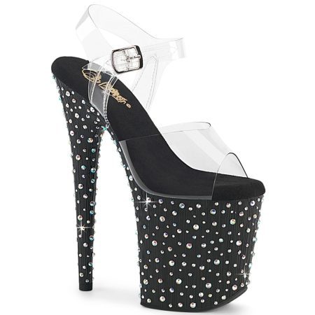 Zapatilla Pleaser Stardance Alta con Piedras - Imagen 1