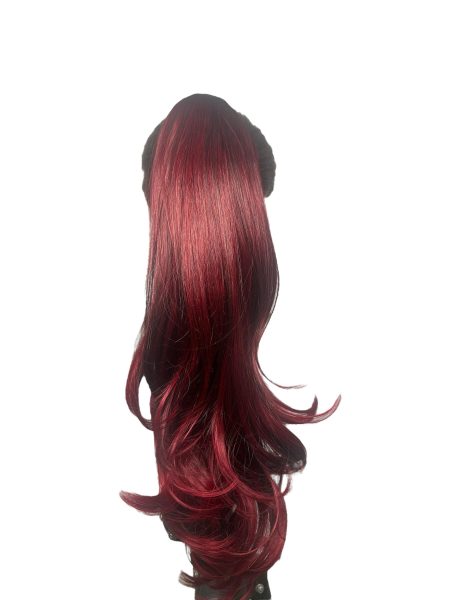 Coleta de Cabello Sintético -1127 Tonos Rojizos - Imagen 3