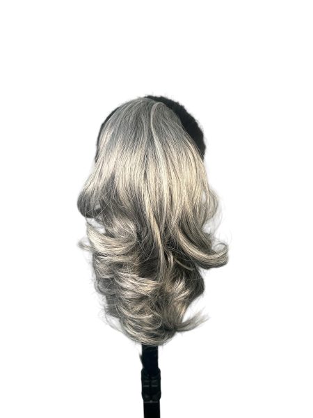 Coleta de Cabello Sintético -2184 Tonos Canosos - Imagen 3