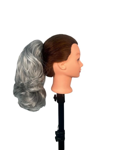 Coleta de Cabello Sintético -2184 Tonos Canosos - Imagen 4