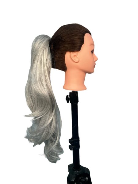Coleta de Cabello Sintético -1127 Tonos Canosos - Imagen 4