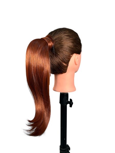 Chongo Pony 14" - Tonos Rojizos