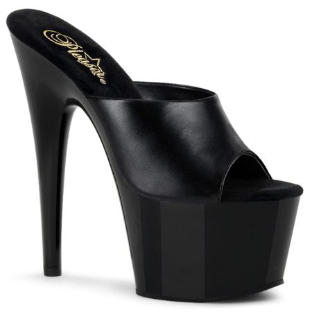 Zapatilla Pleaser Adore Negra Mate - Imagen 1