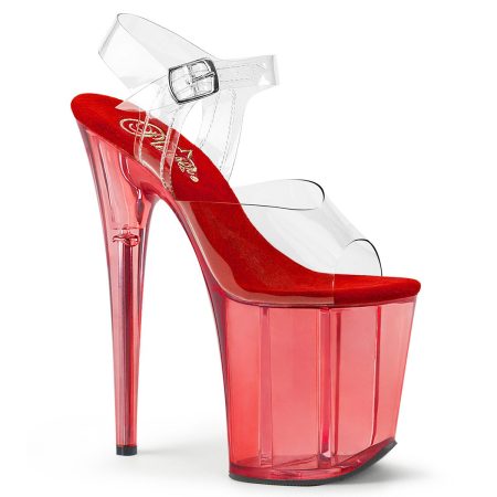 Zapatilla Pleaser Flamingo Gelly Roja - Imagen 1