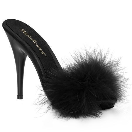 Zapatilla Pleaser Poise Negra - Imagen 1