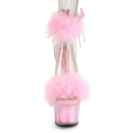 Zapatilla Pleaser Adore Plumas Rosa - Imagen 2