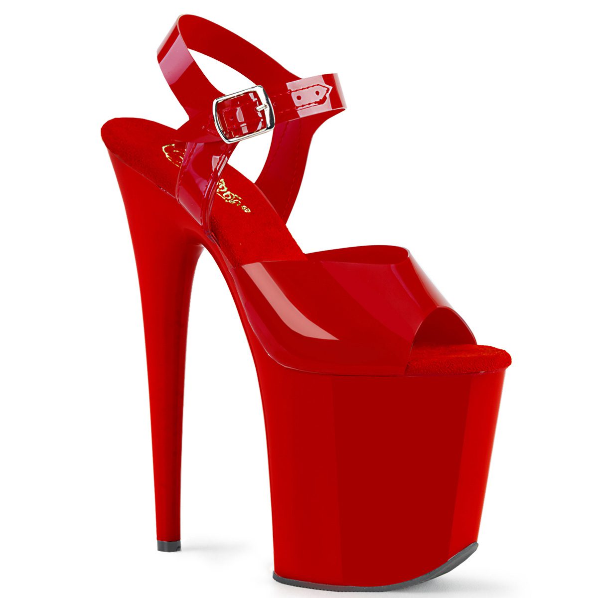 Zapatilla Pleaser Flamingo Roja