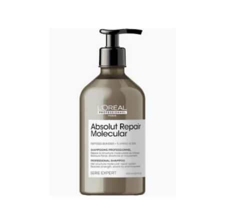 Shampoo Absolut Repair Molecular 500 ml - L´OREAL - Imagen 1
