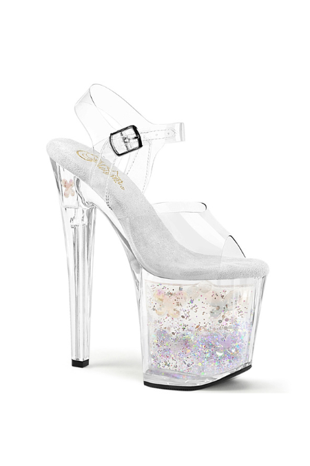 Zapatilla Pleaser Enchant Aqua 02 Mariposas