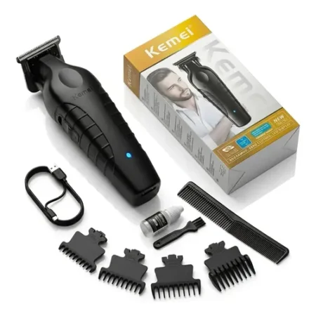 Máquina Terminadora KM-2299 Negra - KEMEI - Imagen 1