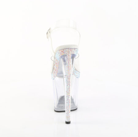 Zapatilla Pleaser Flamingo Banda Cristal Brillos - Imagen 3