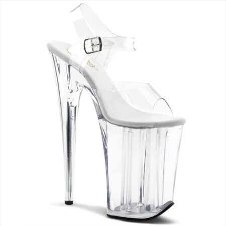 Zapatilla Pleaser Infinity Transparente