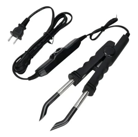Cautín Para Extensiones Negro Con Regulador - The Hou Shop
