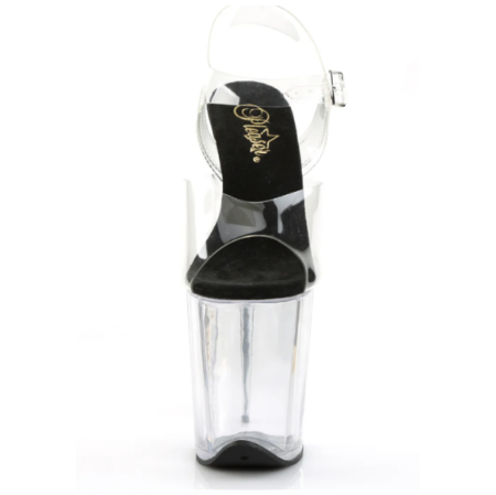 Zapatilla Pleaser Flamingo Cristal con Correas - Imagen 3