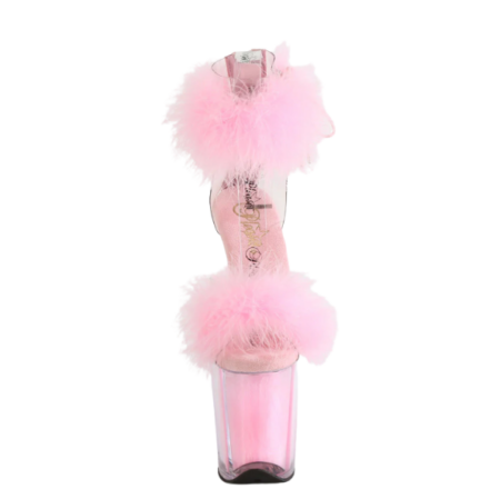 Zapatilla Pleaser Flamingo Plumas Rosa - Imagen 2