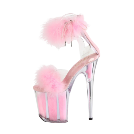 Zapatilla Pleaser Flamingo Plumas Rosa - Imagen 3