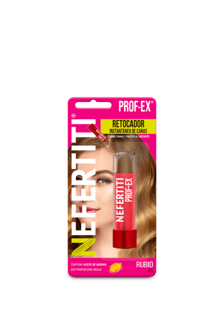 Retocador de Raíz Rubio en Labial 4g - NEFERTITI