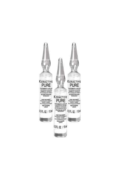 Ampolletas Keractive Pure  c/12 - Nutrapel.