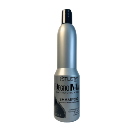 Shampoo Matizador Negro 800 ml - Estilista - Imagen 1