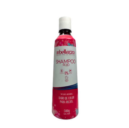 Shampoo Matizador Rojo 300ml - IN BELLEZZA