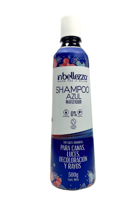 Shampoo Matizador Azul 300ml - IN BELLEZZA