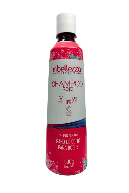 Shampoo Matizador Rojo 300ml - IN BELLEZZA