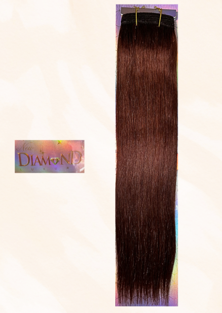 Extensión de Cabello Natural Diamond 18″ Tonos Cobrizos