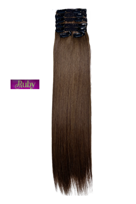 Extension Sintetica Ruby Lacia Clip In 18" - MORADO