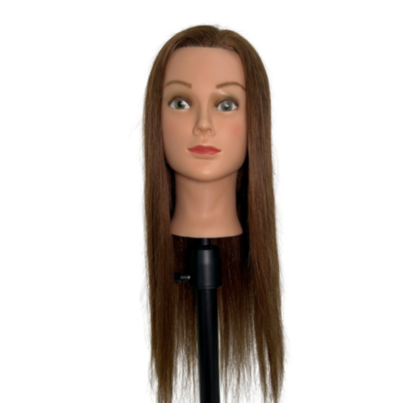 Maniqui de Cabello Natural 20" - MORADO