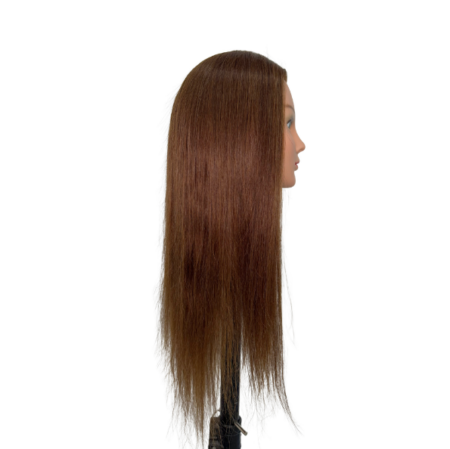 Maniqui de Cabello Natural 20" - MORADO - Imagen 3