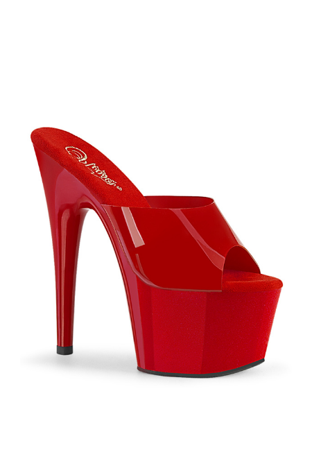 Zapatilla Pleaser Adore 701 Gelly Red