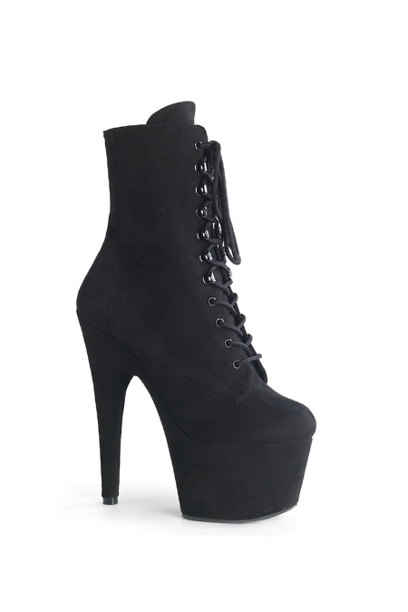 Botin Pleaser Adore 1020 Gamuza Negro